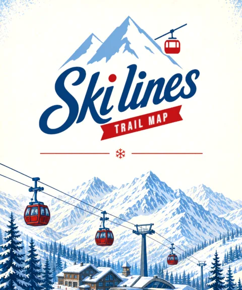 Capsule verticale Ski Lines
