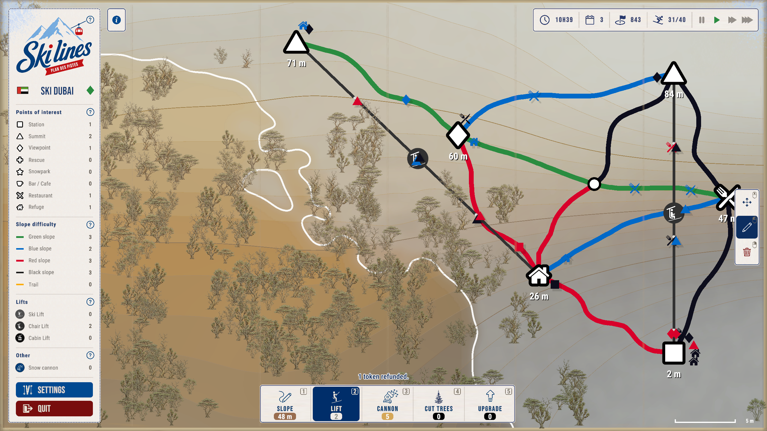 Ski Lines: Trail Map arrive sur Steam